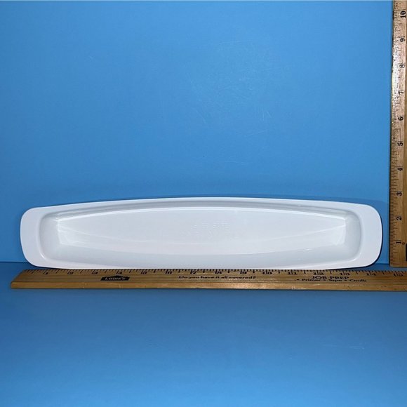 George Foreman Grill White 14.5" Drip Tray Grease Catcher Replacement Part - Picture 3 of 6